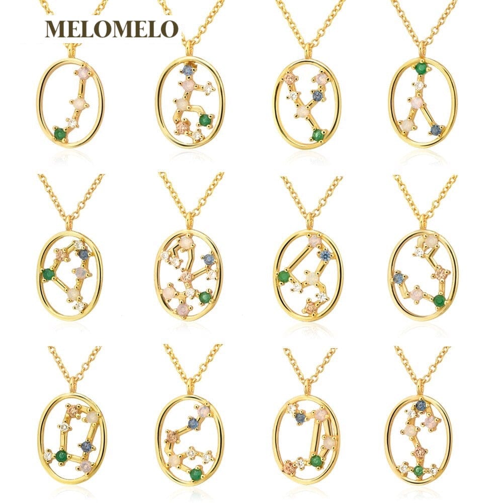 melomelo Felcia - Zodiac Pendant Necklace