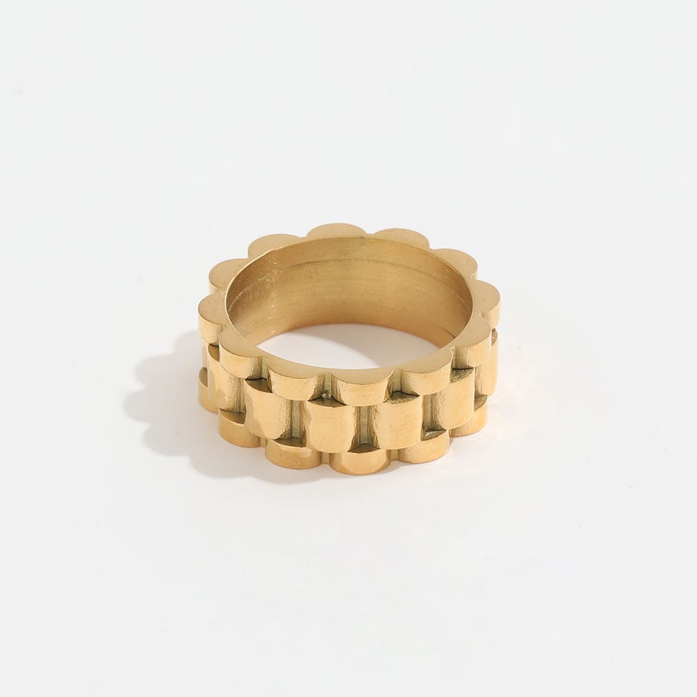 melomelo Flat Chunky Chain Ring