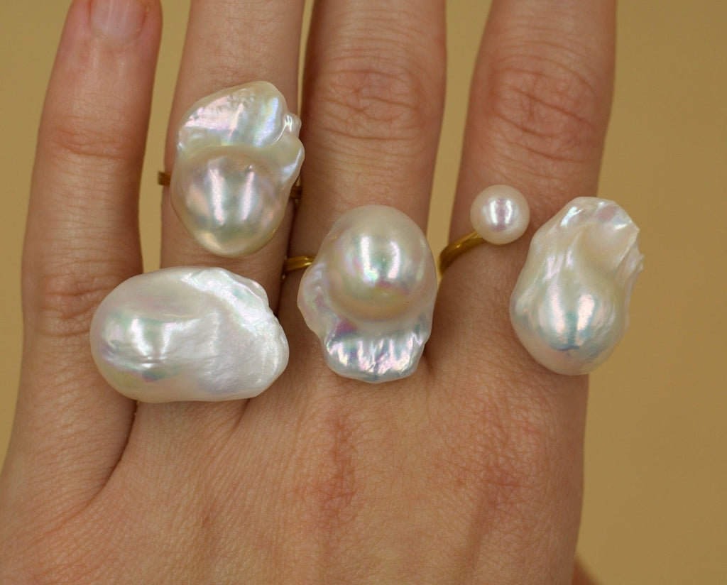 melomelo Susi - Baroque Pearl Ring