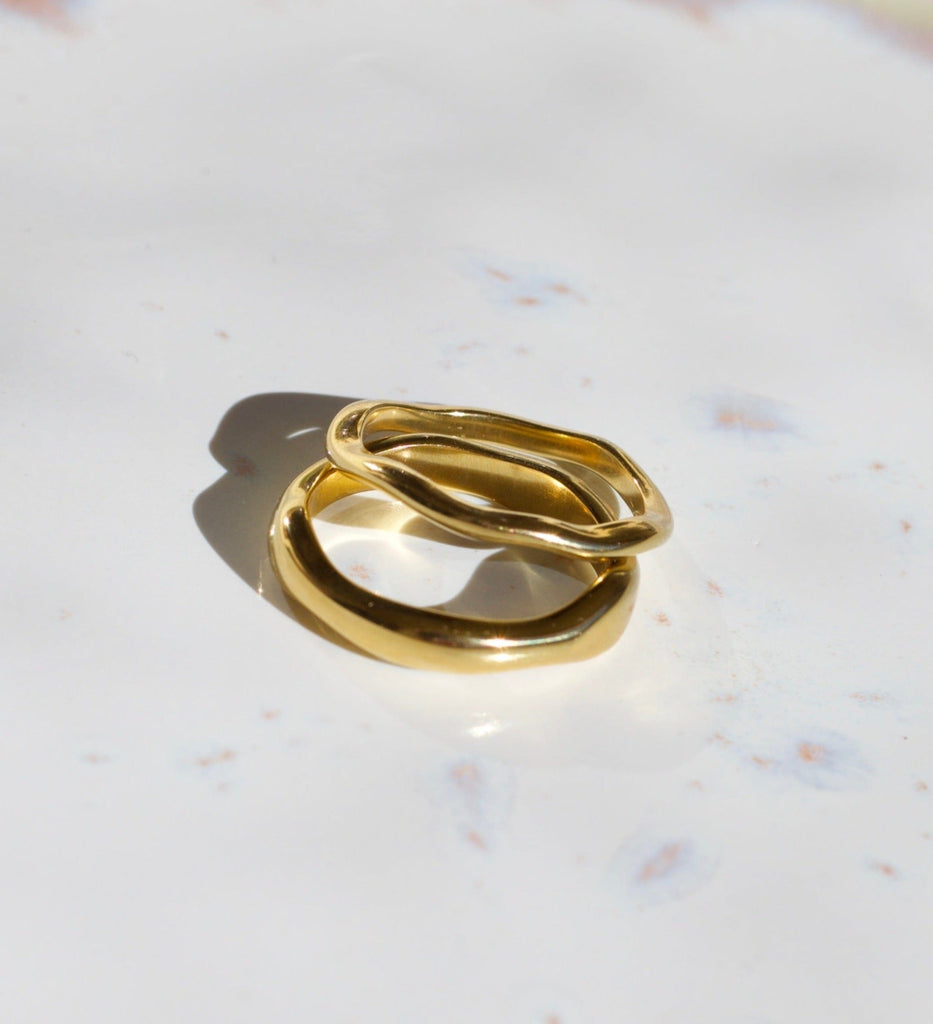melomelo Winter - Double Ring Gold 