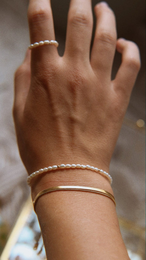 melomelo Seed Pearl Bracelet