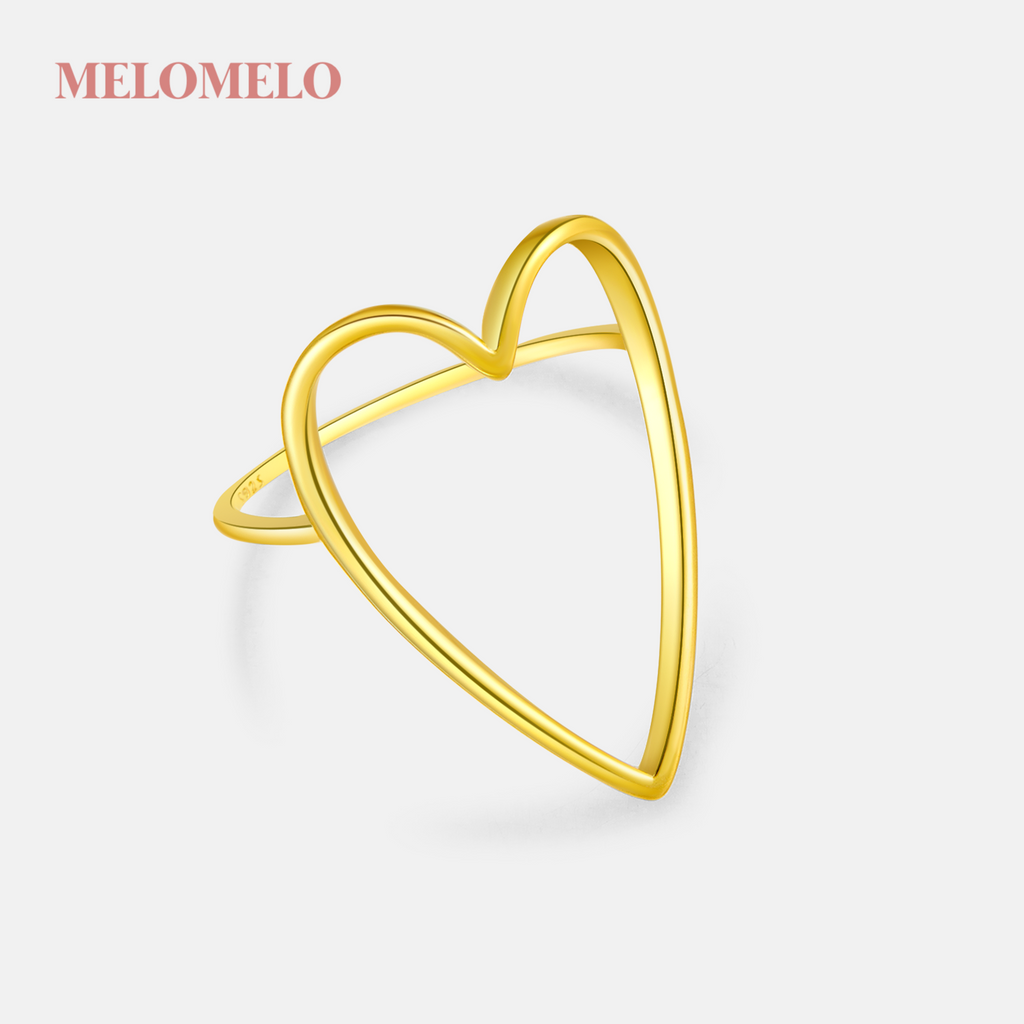 melomelo Aisling - Open Heart Ring