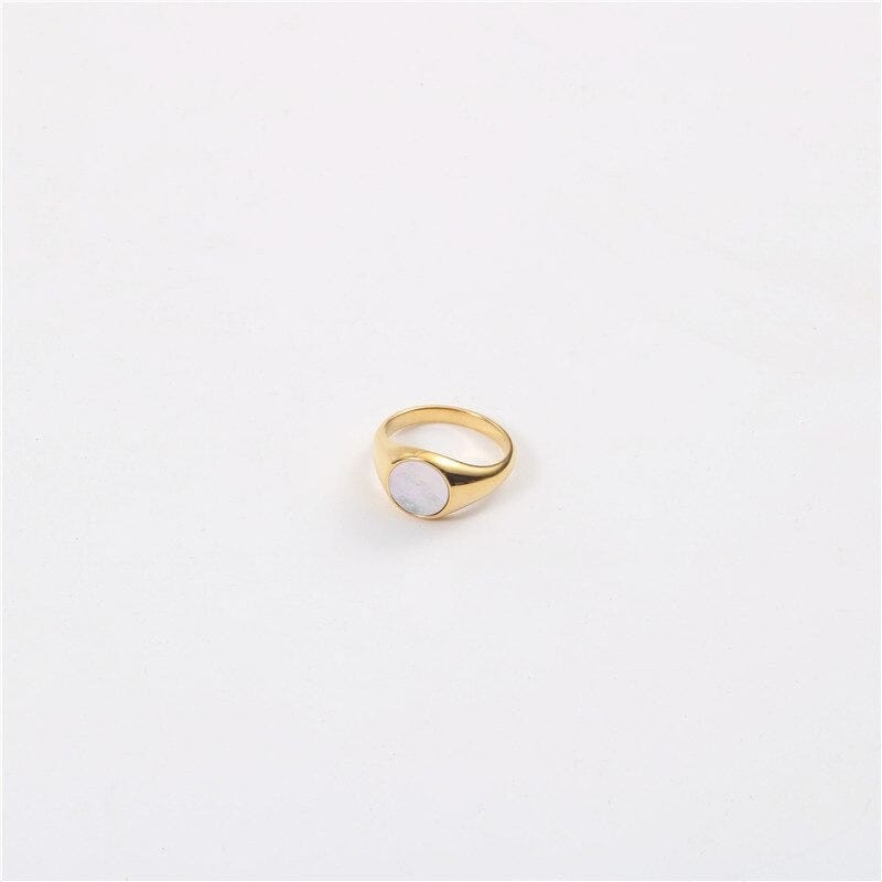 Round Ringed Shell Round Shell Ring – melomelo