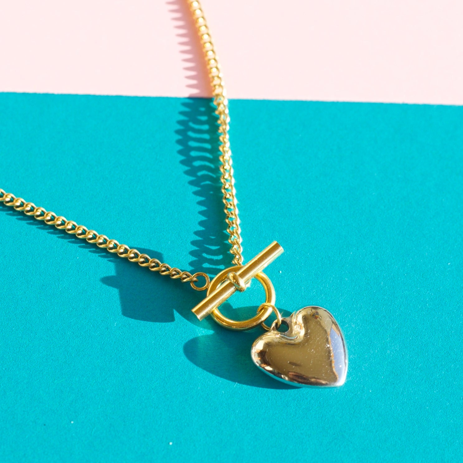 Heart Earrings and Necklace Set – melomelo - Main Image