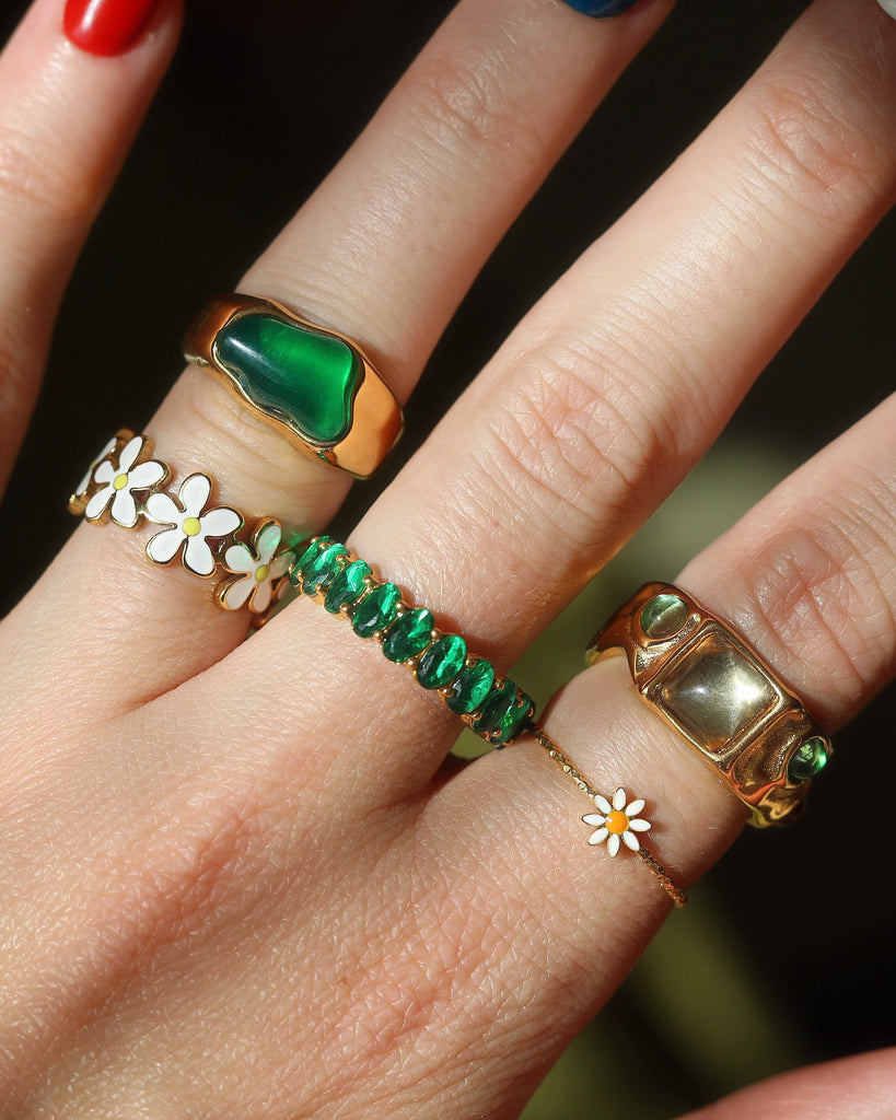 Ava Stack Eternity Ring Stack – melomelo