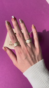 Ice Cream Enamel Glaze Rings melomelo
