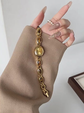 melomelo Quito - Oval Vintage Women's Watch